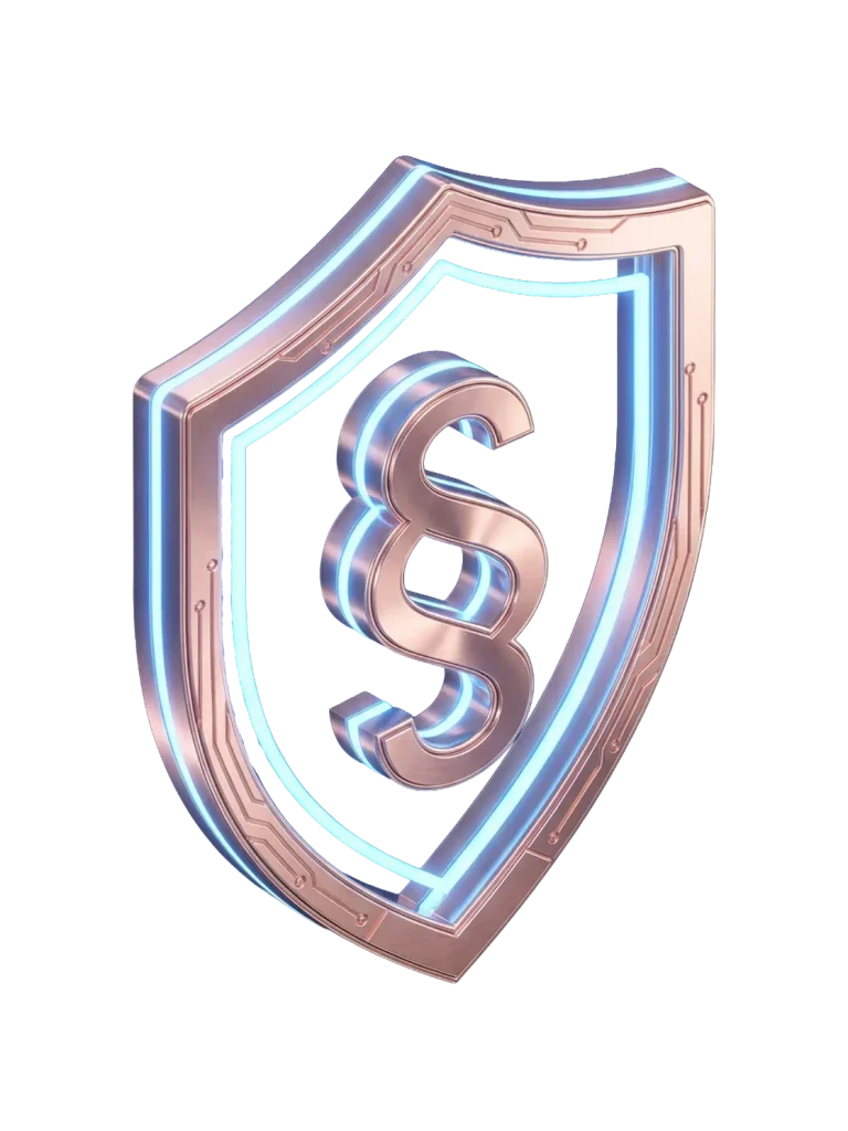 EU AI Act Compliance Icon: Rechtssicheres Design & Urheberrechtsschutz für Unternehmen in DACH & Deutschland